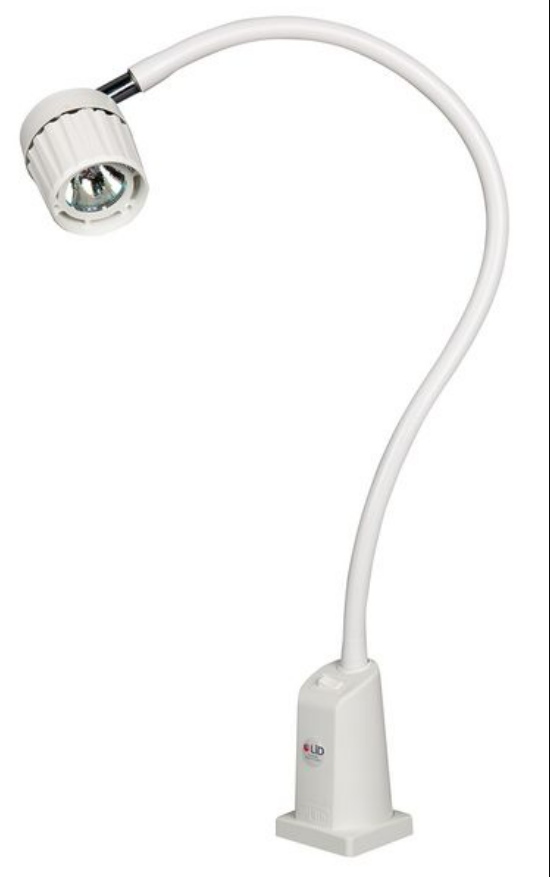 LAMPE HALOGEN POUR EXAMEN SUR PIED AVEC BRAS FLEXIBLE