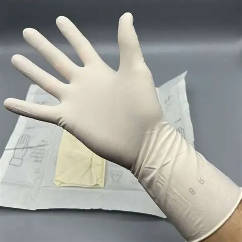 Gant de chirurgie stérile poudré
